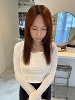 アリーズ シブヤ(ALLYS shibuya) ブリーチなしでもできるオレンジカラー