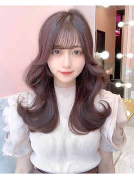 ルイ(LOUIS) 【 LOUIS 】韓国くびれヘア スウィートミルクモカカラー