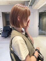 アイデンアンドティティ(IDEN AND TITY)&nbsp;｛kando style｝ぷつっとボブ/ミニボブ/オレンジ/ベージュ/暖色