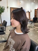 ヴィップルーム(viproom) マッシュショート/アッシュカラー/ツヤ髪スタイル/黒髪スタイル