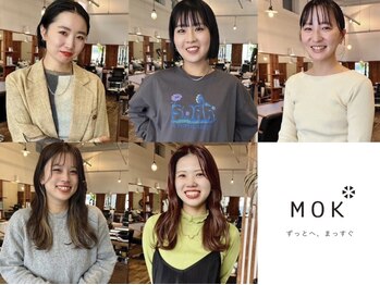 モク 大阪梅田店(MOK)の写真/ハイセンスな女性スタイリストにお任せ♪こだわりの透明感カラーで、あなたに一番似合うデザインをご提案。
