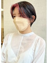 ソソ(soso)&nbsp;【soso 伊勢田】ハンサムショート×インナー【横浜/ブリーチ】