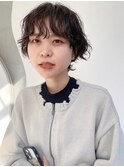 マッシュショートスパイラルパーマ