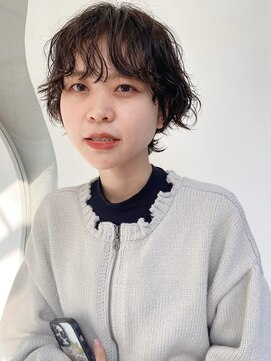 モリオ フロム ロンドン 大宮2号店(morio from London) マッシュショートスパイラルパーマ