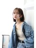 ☆贅沢スパシャンプー付き☆カット+カラー￥10900