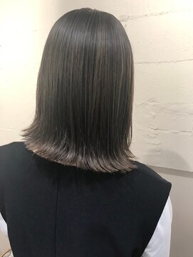 フレッサ(flesa) パッっと前下がりワンレン☆グレーブルージュ☆