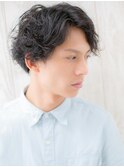 セミウエットゆるふわ巻きエアリーマッシュパーマW上尾