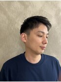 ツーブロック×アップバングスタイル