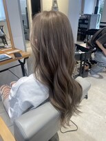 ヘアーサロン フーガ せんげん台店(HAIR SALON fuuga)&nbsp;【ハイトーン】グレージュミルクティー