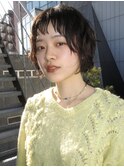 ショートパーマ/レイヤーカットパーマ/海外風癖毛