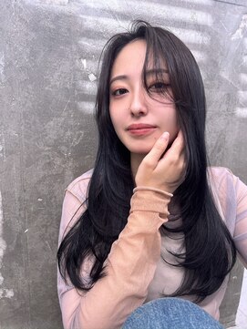 キング 高槻(K!ng) 縮毛矯正髪質改善ハイライトレイヤーカット高槻美容室エクステ