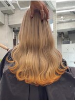 ヴァーディ オモテサンドウ(Vardy omotesando)&nbsp;キツネカラー・表参道・裾カラー・きつね・ケアブリーチ・原宿