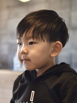 リム メンズヘア(LIM men's hair) 束感男の子キッズマッシュ【キッズカット/ヘア/倉敷/中島】