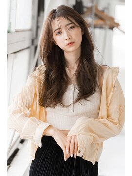 エスドットブルーム(S.BROOM) 【S.BROOM　なんば】シースルーバングレイヤースタイル