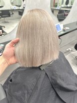 プライズ 成増店(prize)&nbsp;ホワイトベージュボブハイトーン成増