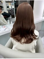 ベレーザ 渋谷神南(Beleza)&nbsp;13568オリーブグレージュ韓国風巻きレイヤーカットくびれヘア