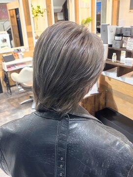 ハピス 英賀保店(Happis) happis_梨夢　シルバーアッシュ