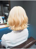 #ホワイトブロンド#ケアブリーチ