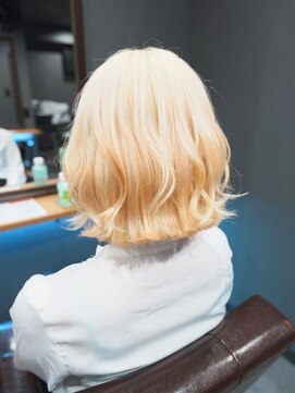 ボアップ 松山店(boappu) #ホワイトブロンド#ケアブリーチ