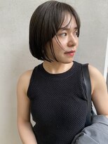 フェンヘアーアイス 中目黒(Fen.hair ici)&nbsp;20代30代40代ストレートボブリップラインアッシュブラウン