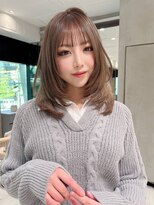 ロンド ジュルード 名古屋(Lond jeloud)&nbsp;透け感抜群ミディアムレイヤー