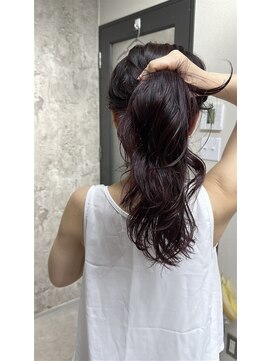 ヨペ(yeope) 【ナチュラルカールに】ポニーテールパーマ/レイヤーカット