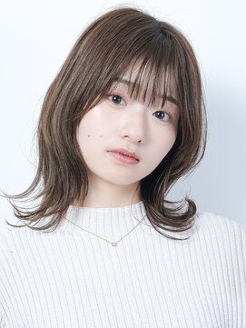 インデックスヘアー 錦糸町店(in'dex hair) 小顔効果抜群★顔周り【20/30/40/50代◎ふわっひし形レイヤー】