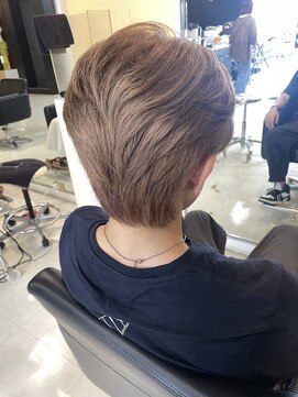 シャンプーボーイエイムス(SHAMPOO BOY aims) ミルクティーベージュ/ブリーチ/メンズ