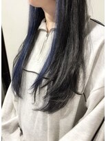 美容室カードル 新小岩店(Cadre)&nbsp;イヤリングカラー/ブルーカラー