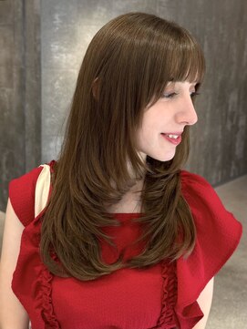 ピークアブー 原宿ハラカド(PEEK-A-BOO) 地毛風ストレート艶髪外国人風レイヤー癖毛多毛骨格補正縮毛