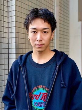 ラパンセヴェールメンズ 栄(LA PENSEE VERT MEN'S) くせ毛スパイキーショート