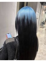 グロウ 渋谷(grow)&nbsp;ルーツカラー×プルエクステ