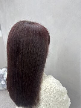 ニューカマー バイ ヘッドライト シブヤ(NEW COMER by HEADLIGHT shibuya) 暗めピンクブラウン