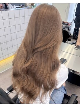 サンクプロジェクト(cinq PROJECT) 原宿韓国レイヤーミルクティーヘーゼルフォギーマロンベージュ