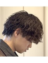 ヘアアンドフェイス ルースト(hair&face ROOST)&nbsp;MEN’S HAIR/サーフカール/刈り上げセンターパート/円町