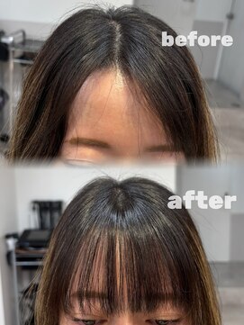 グラフ 銀座(GRAFF) 前髪クロスパーマ【銀座】