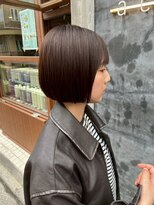 アカラ(acala)&nbsp;内巻きナチュラルボブ【20代/30代/イルミナカラー/縮毛矯正】