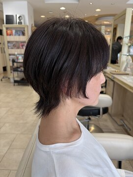 アッシュ 仙川店(Ash) 30代40代50代ウルフボブレイヤーハッシュショートシャギー