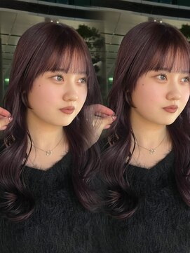 ソレイユトウキョウシブヤ(SOLEIL TOKYO shibuya) 《職場OK》《艶暖色カラー》《顔まわりカット》