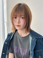 KILLA神戸三宮元町 ダブルカラー/ブリーチデザインカラー/ブリーチなしダブルカラー&nbsp;デザインカラー/ハイライト/ブリーチなしダブルカラー[神戸]