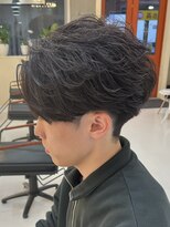 ラ ポルト ドゥ サワ(La Porte de SAWA) フェザーパーマ×シャドウパーマ【メンズパーマ/ブリーチ/長野】