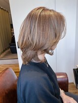 アトレ 武庫之荘(Atre.)&nbsp;艶感髪質改善カラー大人可愛いグレージュ小顔カット透明感カラー