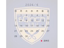 スクインチ(sQinch)の雰囲気（6月のお休み　）