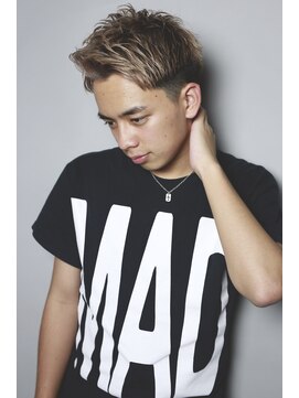 ネス(ness) [RIMMA]カキアゲショート/ツーブロック/アッシュベージュ