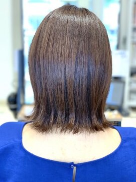 クアトログランシュ ひたちなか店(QUATRO×GranCieux) ナチュラルベージュセンスオブ外ハネ