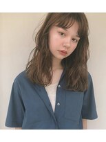 オルセン(OLSEN) ほんのりガーリーパーマ×ベージュカラーがかわいい