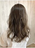 20代30代40代◎小顔#ネオウルフ#外ハネ#アッシュ#外人風カラー