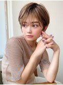 LallYou【錦糸町】色気ある大人可愛いフォギーベージュショート