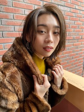 アリエッタ ギンザツー(ARIETTA GINZA2) フォルムショート/アップバング/フェミニン/抜け感/ニュアンス