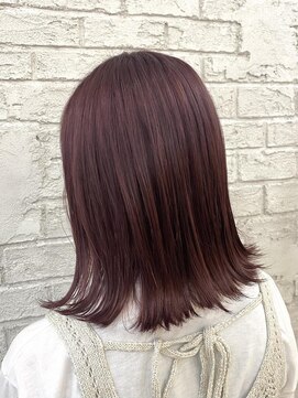 プライズ 池袋店(prize) ラベンダーピンクベイビーピンク外ハネボブ7075